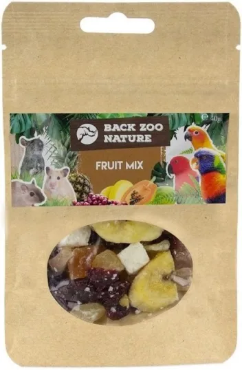 [GRI-109609000] MÉLANGE DE FRUITS SNACK 200G BACK ZOO NATURE