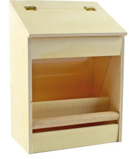 [GRI-117201000] MANGEOIRE N°1 EN BOIS  - 16*10*23CM