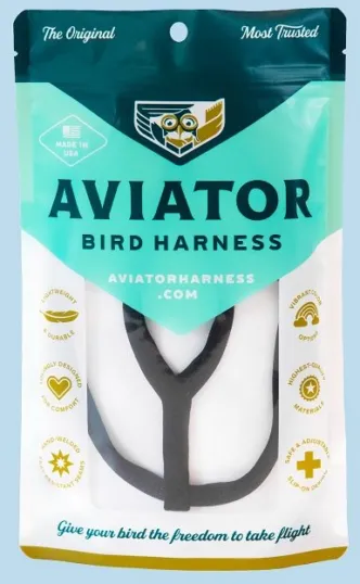 AVIATOR XSMALL HARNAIS NOIR