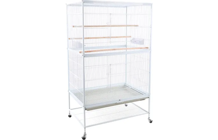 VOLIERE SUMBA BLANC 79x52x134CM