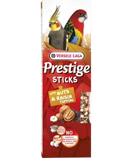 [VER-422357] Sticks Grandes Perruches avec Noix & Garniture de Raisins - 2 pièces