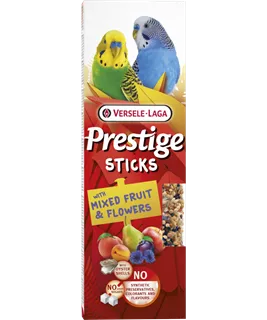 [VER-422351] Sticks Petites Perruches avec Mél.de Fruits & Fleurs - 2 pièces