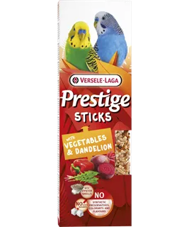 [VER-422353] Sticks Petites Perruches avec Légumes & Pissenlit - 2 pièces