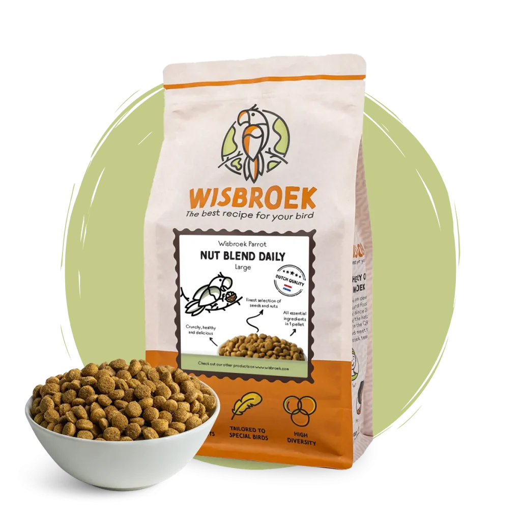 [WIS-8718215900146] Wisbroek Parrot Fruit Blend Daily Large (10 kg)