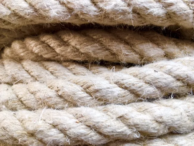 Corde en jute torsadée Ø40mm